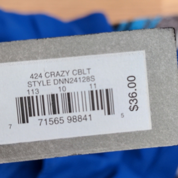 ☀️Apt 9 NWT pleated top Large blue - Picture 14 of 14